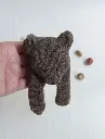 patron tricot ourson