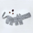 Patron de tricot chien-loup