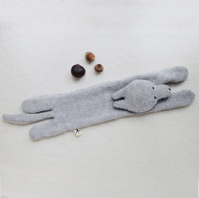 wolf knitting pattern