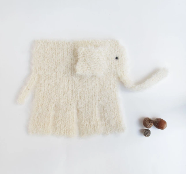 patron tricot éléphant E2